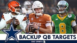 Dallas Cowboys QB Targets: Top Players The Cowboys Could Draft (Or Sign) To Backup Dak Prescott