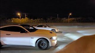 EPIC 1,100whp Manual 2JZ Nissan 240 vs F1A ProCharged Mustang 2 60 Roll Races