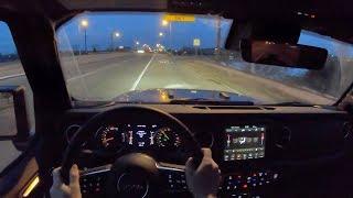 2019 Jeep Wrangler Unlimited Sahara 4dr 4x4 - POV Final Impressions (Night Drive)