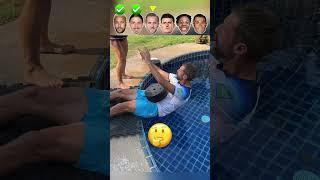 Footballers Crazy Water Pool Challenge 