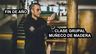 MUÑECO DE MADERA - ESCUELA WING CHUN ARGENTINA - WOODEN DUMMY (THE KUNG FU CLUB BUENOS AIRES 2)