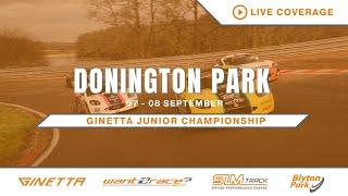 2024 Ginetta Junior Championship | Donington | Round 20 | LIVE