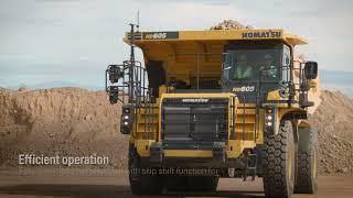 Komatsu HD mechanical haul trucks built to last