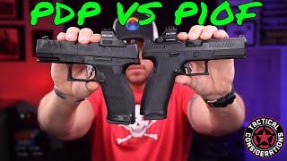 Walther PDP VS CZ P10F No Easy Choices Here Full Size Range Monsters