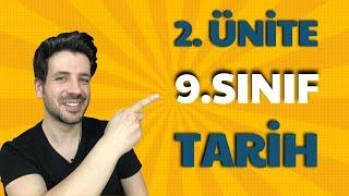 9. SINIF TARİH 2. ÜNİTE FULL TEKRAR - İNSANLIĞIN İLK DÖNEMLERİ - TYT AYT