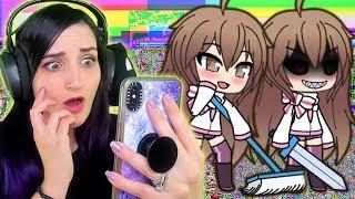 Testing The CREEPYPASTA Gacha Life Gina Glitch | GINA IS WATCHING