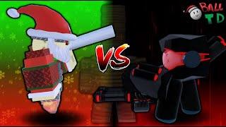 [ Ball Tower Defense ] Which is better?  Santa or Laser? + Giveaway at the end of the video