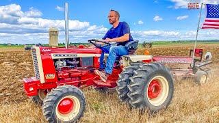 Half Scale FARMALL 1206 Tractor Plowing