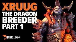 Xruug, The Dragon Breeder Part 1: How to Paint Pale Orc Skin