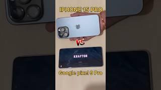 Google Pixel 9 PRO Vs IPHONE 15 PRO-PUBG SPEED TEST #shorts #pubgmobile #googlepixel9pro