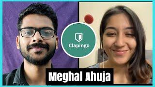 How to Speak English Fluently and Confidently | Clapingo Conversation with Tutor Meghal Ahuja