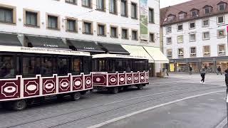 Würzburg Germany Cute Train City Centre Germany 2022