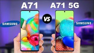 SAMSUNG GALAXY A71 VS SAMSUNG GALAXY A71 5G