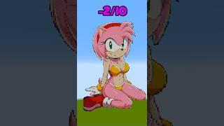 The BEST Amy ROSE Art At The END!!  #shorts