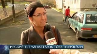 Megismételt választások több településen 14-11-09