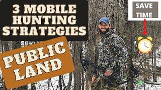 3 Mobile Hunting Strategies For Deer, That WORK!