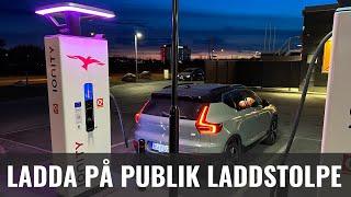 Guide: Ladda elbilen på publika laddstolpar | Guiden om elbil