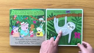 Peppa’s Adventure Holiday: Read Aloud Peppa Pig Touch-and-Feel Book for Children and Toddlers