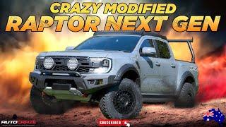 FORD RAPTOR NEXT GEN // CRAZY MODIFIED 4X4 BUILD