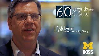 How to Influence People - CEO of Boston Consulting Group | 60 Seconds in the C-Suite