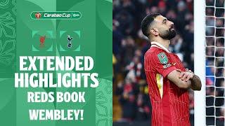  REDS BACK AT WEMBLEY! | Liverpool v Tottenham Hotspur extended highlights