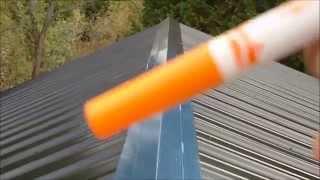 DIY Metal Roofing Installation, Basic How-To Video