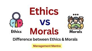 Difference between Ethics and Morality