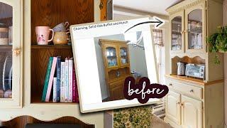 DIY-ing the Cottagecore Hutch of My Dreams | DIY vlog