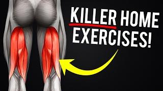 Hamstrings Workout At Home | 5 Killer Exercises For Bigger And Stronger Hamstrings