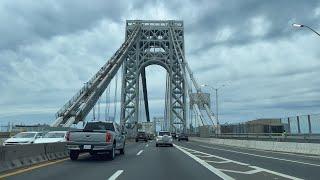 Driving NYC to the Wildwoods, Jersey Shore | George Washington Bridge, Garden State Parkway