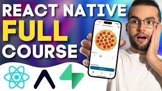 React Native Full 8 Hours Course (Expo, Expo Router, Supabase)