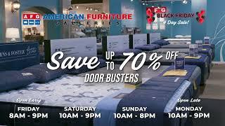 Black Friday 4 Day Sale is here! - American Furniture