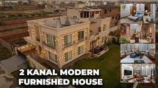 Modern Design Meets Luxury: Stunning 2 Kanal Furnished House Tour by Tahir Islam Furniture