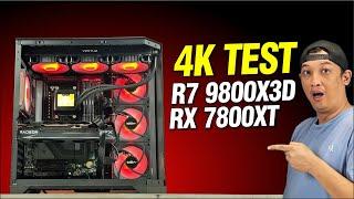 katanya Prosessor GAMING..saya coba FULL AMD...NGEBUT ga??  | RYZEN 7 9800X3D RX7800XT