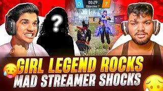 MY GIRL LEGEND REVENGE | MAD STREAMER CRIED | 1 VS 1 | FREE FIRE IN TELUGU #dfg #freefire