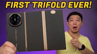 Huawei Mate XT Ultimate [ENGLISH SUB] - WORLDS' FIRST TRIFOLD PHONE!