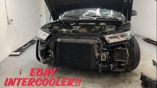 EBAY INTERCOOLER ON MY SQ5?!