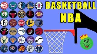 NBA Basketball Marble Race 2 \ Marble Race King