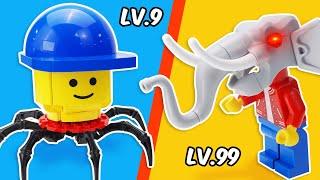 LEGO HACK: I Build LEGO Minifigures Swap Bodies with ANIMALS | FUNZ Bricks