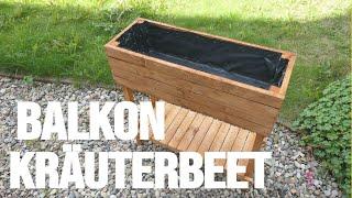 Kräuterbeet für Balkon | DIY