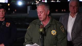 (UPDATE) LVMPD Sheriff Briefs Media Regarding Active Shooter in Las Vegas 10/2/2017