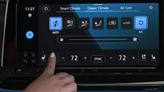 Get to know your VW Atlas & Cross Sport | Touchscreen Climate Controls