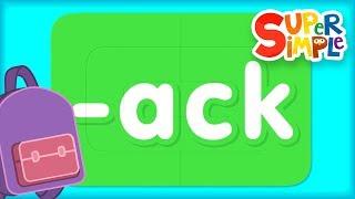 Word Family “ack” | Turn & Learn ABCs | Preschool Learning