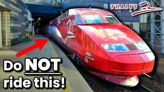 Why I won’t ride Thalys high-speed again... (NIGHTMARE JOURNEY!)