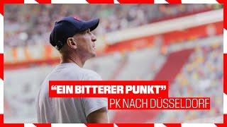 "Ergebnis lässt uns nicht feiern" - Pressekonferenz | Fortuna Düsseldorf – 1. FC Köln 2:2