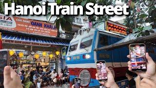 Hanoi Train Street | This is what you actually see!!