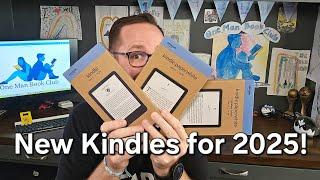 Meet the new 2025 Kindle eReaders!