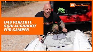 Das perfekte Schlauchboot für Wohnwagen- & Wohnmobilbesitzer | [Luftboden/Airdeck]