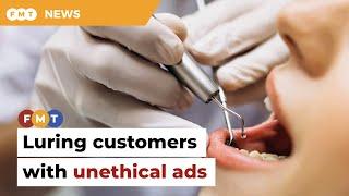 Unethical ads giving dental association the ache