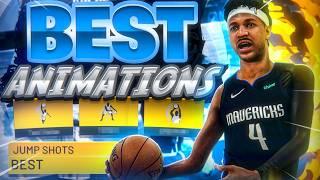 BEST NBA 2K25 ANIMATIONS for EVERY BUILD (JUMPSHOTS, LAY + DUNK PACKAGES, DRIBBLE MOVES) Season 2